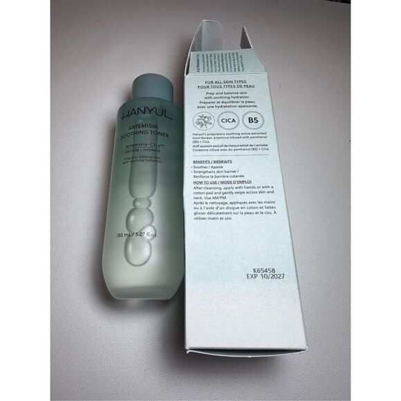 Hanyul Artemisia Soothing Toner with Centella Asiatica and Panthenol 150ml - Picture 4 of 6